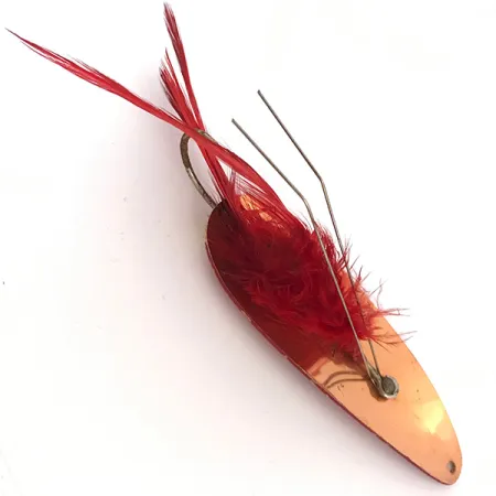 Ondulante Eppinger Weedless Dardevle, Rosso/Bianco/Rame, 28g, #4190