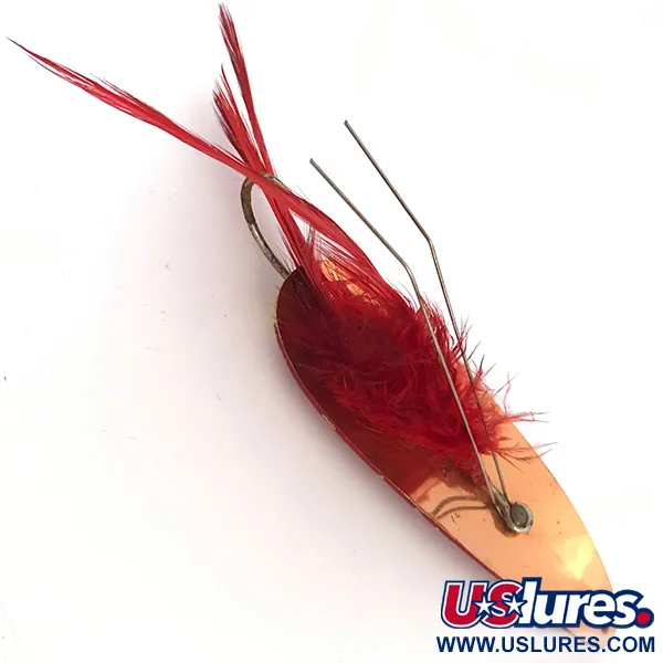 Ondulante Eppinger Weedless Dardevle, Rosso/Bianco/Rame, 28g, #4190