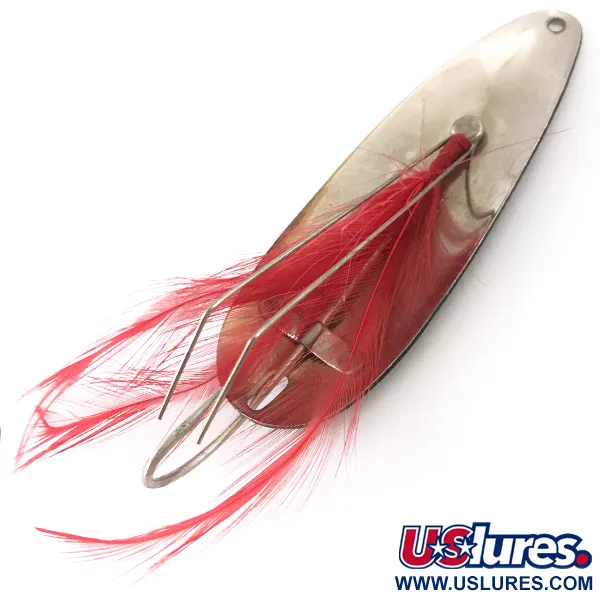 Eppinger Weedless Dardevle Ondulante, Black/White/Nickel, 28g, #4205