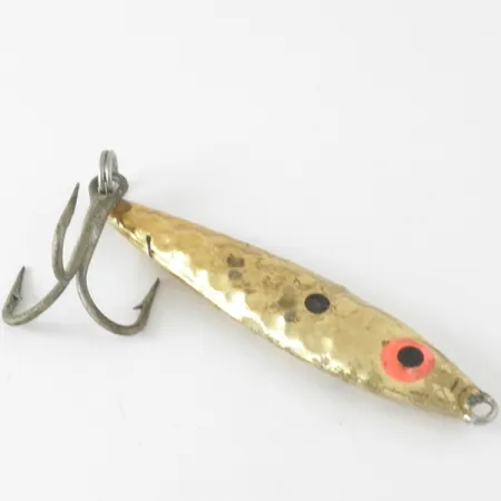 Mann's Mann-O-Lure Hammered Ondulante, Hammered Gold, 17g, #4221