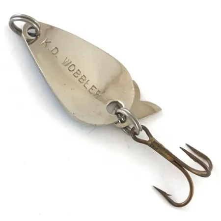 Acme K.O. Wobbler Ondulante, Nichel / Blu, 3,5g, Sonic Flipper, #4236