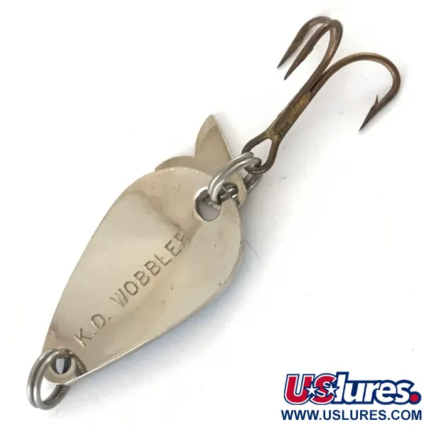 Acme K.O. Wobbler Ondulante, Nichel/Rosso, 3.5g, Sonic Flipper, #4237