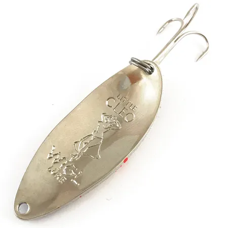 Seneca Little Cleo (Hula Girl) Ondulante, Bianco/Marrone/Rosso/Nichel, 14g, #4248