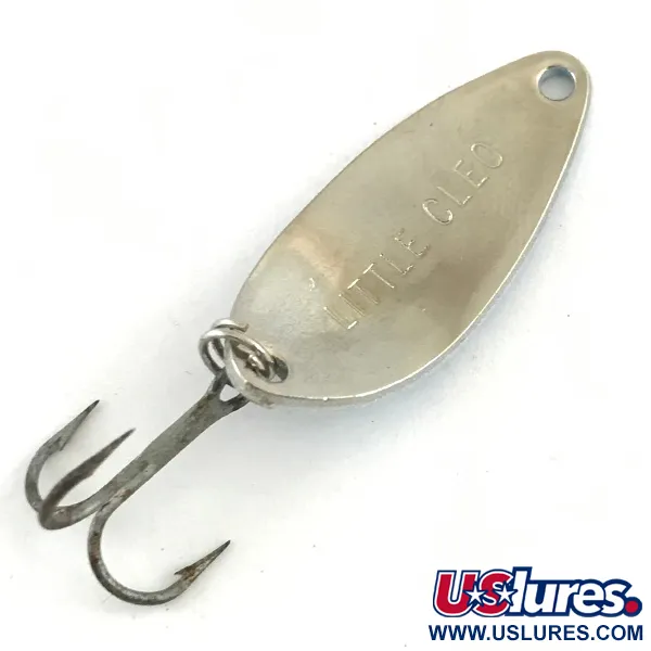 Acme Little Cleo Ondulante, Blu chiaro/Nickel, 5g, Nido d'ape, #4265