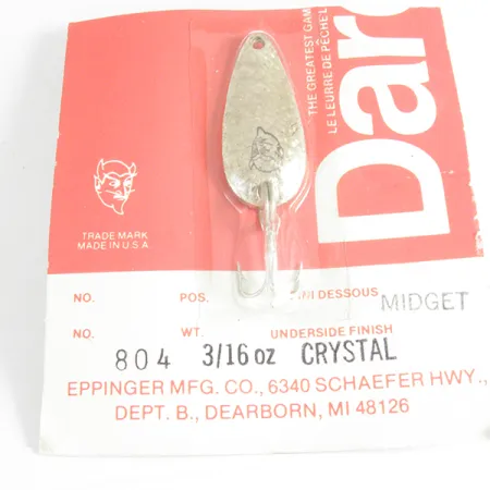 Eppinger Dardevle Midget Crystal Ondulante, Crystal, 5,3g, #4288