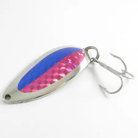 Luhr Jensen Little Jewel Ondulante, Nichel/Blu/Rosa, 21g, #4295
