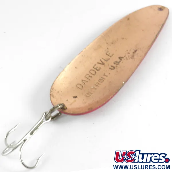 Eppinger Dardevle Ondulante, Rosso/Bianco/Rame, 28g, Retro Rame, #4308