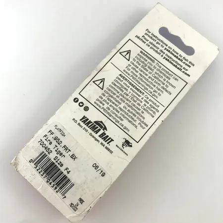 Yakima Bait FlatFish Esca Artificiale, Fire Tiger, 4g, #4323