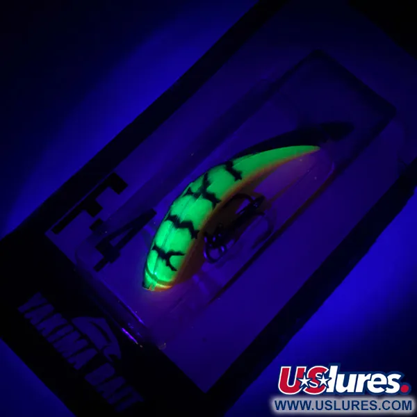 Yakima Bait FlatFish Esca Artificiale, Fire Tiger, 4g, #4323