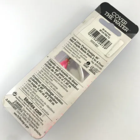 Blue Fox Super Vibrax 4 UV Cucchiaino, Fluorescente, 10g, Glow UV, #4324