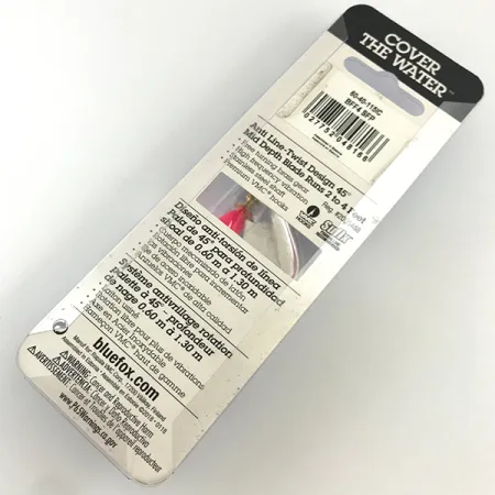 Blue Fox Super Vibrax 4 Cucchiaino, Argento, 10g, Anti-torsione, #4326