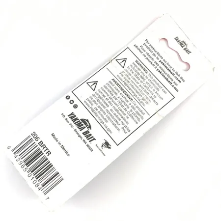 Yakima Bait Worden’s Rooster Tail Spinner, Oro, 1,77g, Piume, #5806