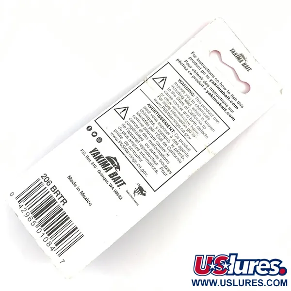 Worden’s Original Rooster Tail Cucchiaino, Oro/Marrone, 1,77g, #206 BRTR