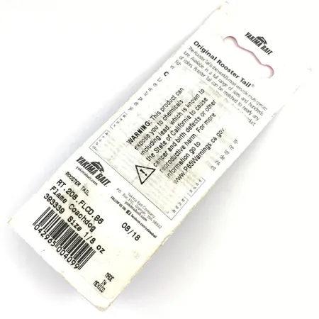 Worden’s Original Rooster Tail Cucchiaino, Oro, 3.6g, Coda Piuma, #4446