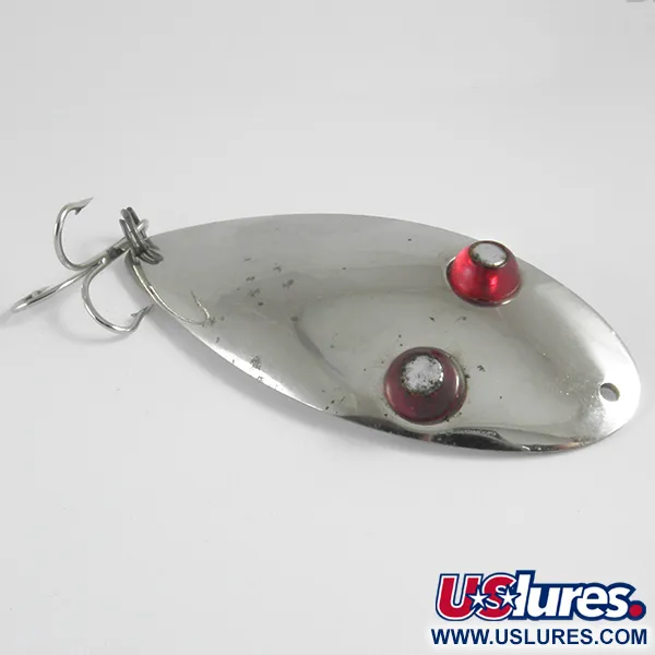Paul Bunyan Flash eye spoon Ondulante, Nichel/Rosso, 21g, Flash Eye, #4353