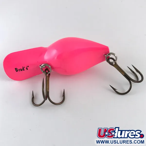 Brad’s Killer Wee Wiggler Deep-Diver, Pink, 8g, Rattle, #4354