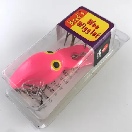 Brad’s Killer Wee Wiggler Deep-Diver, Pink, 8g, Rattle, #4354