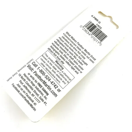 Panther Martin 4 Cucchiaino, Oro, 4g, vibrazioni soniche, #4-PMR-G