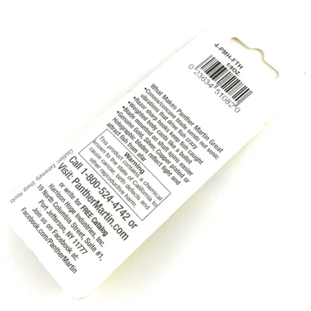 Panther Martin 4 UV Cucchiaino, Trota Iridea, 4g, UV, #4-PMH-FTH