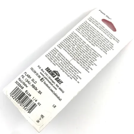 Yakima Bait Flash-GLO Cucchiaino, Rosso/Bianco/Verde/Giallo, 7g, #4365