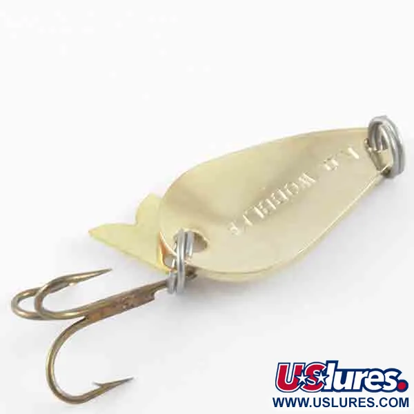 Acme K.O. Wobbler Ondulante, Oro / Arancione, 3.5g, Flipper Tail, #4397