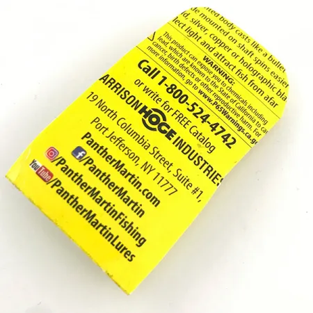 Panther Martin 2 Cucchiaino, Trota Iridea, 2.5g, In-line, #4411