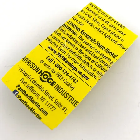 Panther Martin 4 Cucchiaino, Trota, 4g, Coda Piumata, #4412