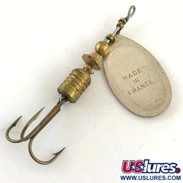 Mepps Aglia 2 Cucchiaino Rotante, Argento, 4,5g, Componenti FR, #4413