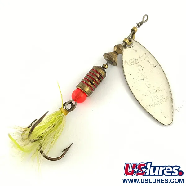 Mepps Aglia Long 2 Rotante, Argento / Glitter Oro, 7.4g, Willow, #4421