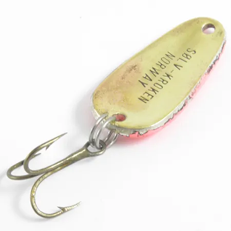 Sølvkroken Ondulante, Rosso / Oro, 7g, Pattern a pois, #4437