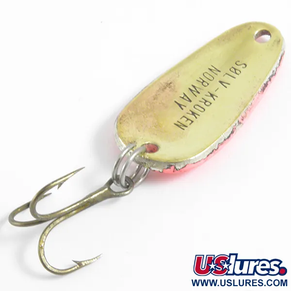 Sølvkroken Ondulante, Rosso / Oro, 7g, Pattern a pois, #4437