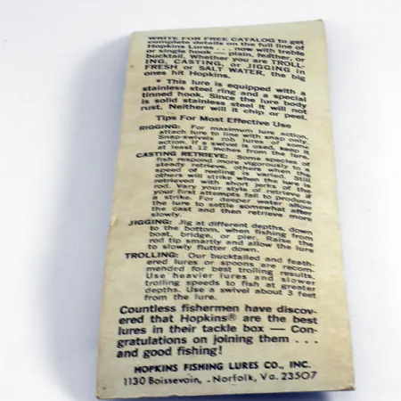 Hopkins s1 Jig Lure Ondulante, Argento martellato, 14g, Bucktail, #5836