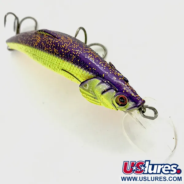 Matzuo Kinchou Minnow Minnow, Chartreuse / Viola, 9g, Branchie, #4458