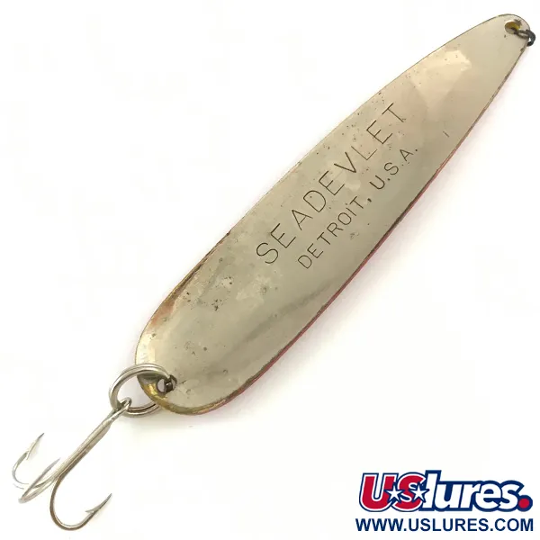 Eppinger Dardevle Seadevlet Ondulante, Giallo/Rosso/Nickel, 40g, #4466