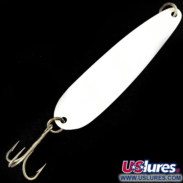 Luhr Jensen Westport Wobbler Ondulante, Bianco/Nero, 16g, Smalto, #4467