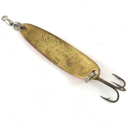 Luhr Jensen Krocodile Die #3 UV Ondulante, Pink/Gold, 10g, UV, #4471