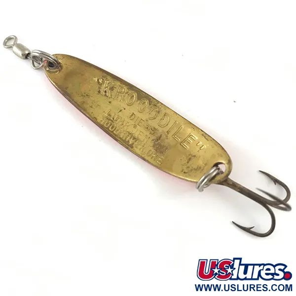 Luhr Jensen Krocodile Die #3 UV Ondulante, Pink/Gold, 10g, UV, #4471