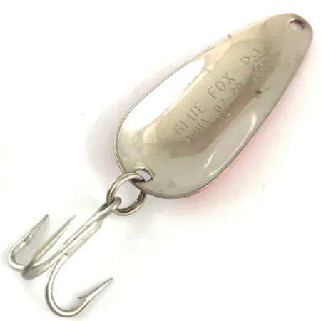 Blue Fox Aqua Spoon Cucchiaino, Rosso / Bianco / Nichel, 7g, Vintage, #4487