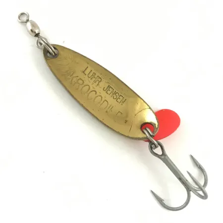 Ondulante Luhr Jensen Krocodile, Golden Trout, 9g, Lancio Lungo, #4490