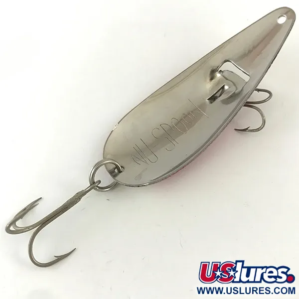 American Sportsman NU Spoon Ondulante, Rosso/Bianco/Nickel, 11g, #4495