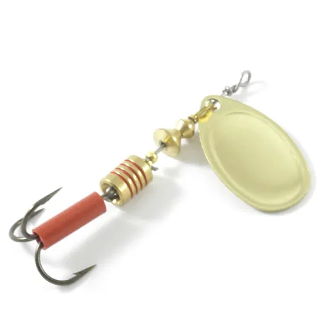 Mepps Aglia 2 Cucchiaino, Oro, 4.5g, Ancora con Attractor, #4512