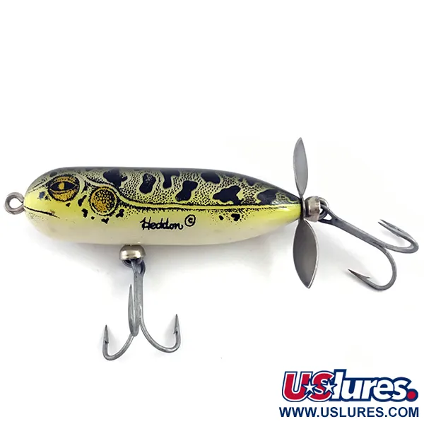 Heddon Torpedo Esca Topwater, Bullfrog, 9g, Elica Posteriore, #4521