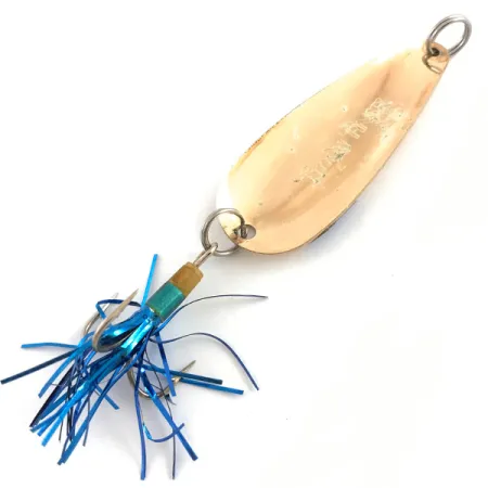 Lindy Lindy Finsel Ondulante, Gold / Blue, 10g, placcato oro, #4530
