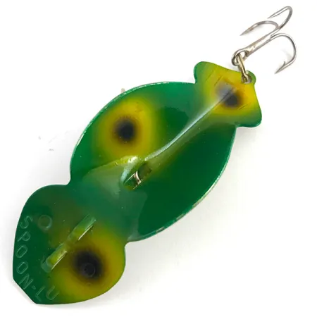 Herter's Spoon Lure Ondulante, Frog, 9g, Metallo Stampato, #4533