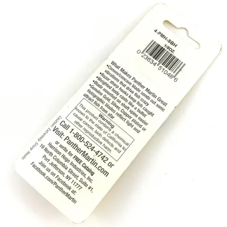 Panther Martin 4 Cucchiaino, Trota, 4g, olografico, #4541