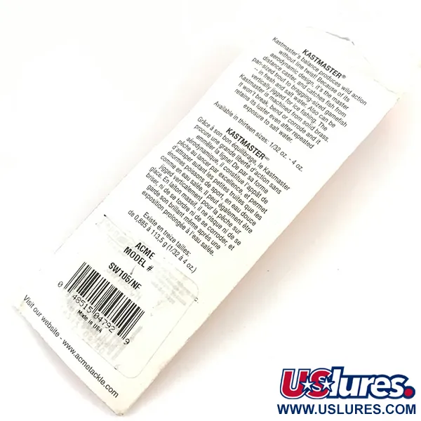 Acme Kastmaster UV Ondulante, Orange UV Glow, 3.5g, UV-reattivo, #4546