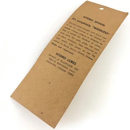 Hydro Lures Weedless Hydro Spoon Ondulante, Giallo/Rosso, 14g, Antialga, #4552