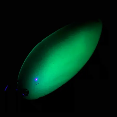 Acme Little Cleo UV Ondulante, Giallo/Verde/Nickel, 21g, UV, #4564