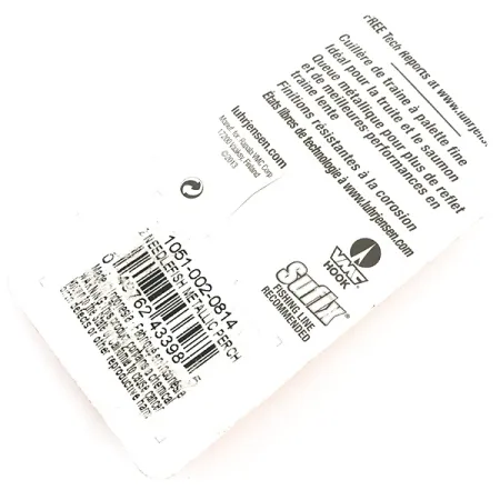 Luhr Jensen Needlefish 2 Ondulante, Fire Tiger, 3g, #5808