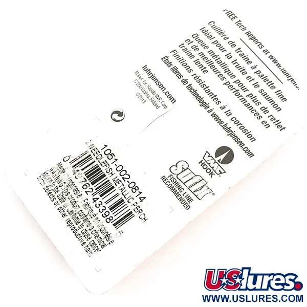 Luhr Jensen Needlefish 2 Ondulante, Fire Tiger, 3g, #5808